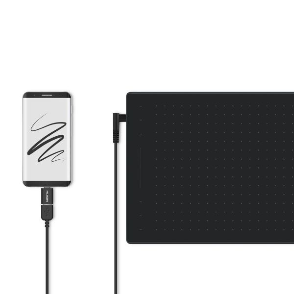 Графический планшет Huion 11"x6.8" RTP-700 USB-C,черный - Уцінка RTP-700 фото