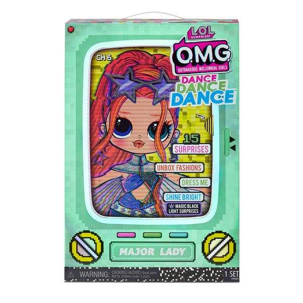 Игровой набор с куклой L.O.L. SURPRISE! серии "O.M.G. Dance" – ЛЕДИ-КРУТЫШКА (117889) 117889 фото
