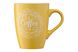 Чашка Ardesto Coffee, 330 мл, жовта, кераміка