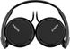 Навушники On-ear Sony MDR-ZX110AP 3.5 mini-jack, Mic, Чорний (MDRZX110APB.CE7)
