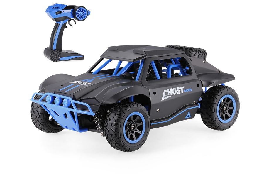 Машинка на радіокеруванні 1:18 HB Toys Ралі 4WD на акумуляторі (синій) HB-DK1802 фото