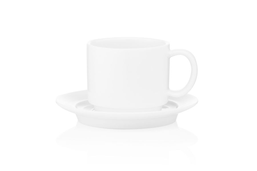 Чашка кавова Ardesto Prato, 100 мл, порцеляна (AR3626P) AR3626P фото