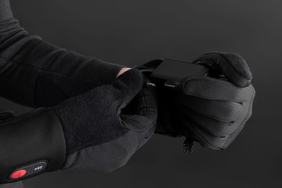 Рукавиці з підігрівом 2E Touch Lite Black, розмір М/L (2E-HGTLTM-BK) 2E-HGTLTM-BK фото