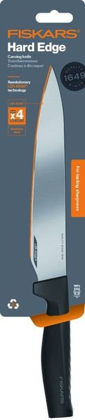 Кухонний ніж для м'яса Fiskars Hard Edge, 21,6 см (1051760) 1051760 фото