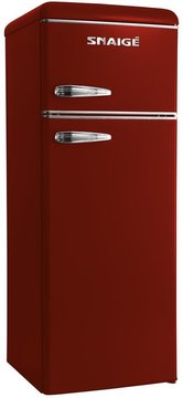 Холодильник Snaige с верхн. мороз., 147.5x56х63, холод.отд.-166л, мороз.отд.-46л, 2дв., A++, ST, retro, красный FR24SM-PRR50E FR24SM-PRDO0E фото
