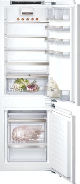 Холодильник Siemens вбуд. з нижн. мороз., 177x55x55, xолод.відд.-189л, мороз.відд.-68л, 2дв., А++, ST, білий KI86NAD306 фото