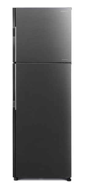 Холодильник Hitachi з верхн. мороз., 158x55х65, холод.відд.-176л, мороз.відд.-54л, 2дв., А+, NF, інв., чорний (R-H330PUC7BBK) R-H330PUC7BBK фото