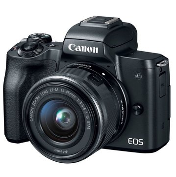 Цифр. фотокамера Canon EOS M50 + 15-45 IS STM + 22 STM Double Kit Black (2680C055) 2680C055 фото