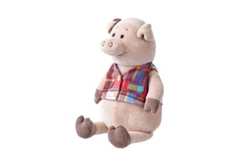 Мягкая игрушка Свинка в жилете (35 см) Same Toy (THT723) THT723 фото