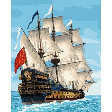 Картини за номерами "Королівський флот" , 40 * 50 см (KHO2729) KHO2729 фото