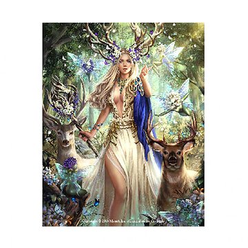 Алмазна мозаїка. Strateg "Лісова цариця" 40х50 см (FA40057) FA40057 фото