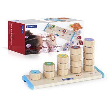 Набор для счета Guidecraft Manipulatives Логические столбики (G6736) G6736 фото