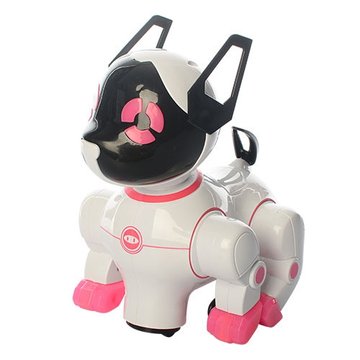 Інтерактивний іграшковий собака 8201A з музичними ефектами Рожевий 8201A(PINK) фото