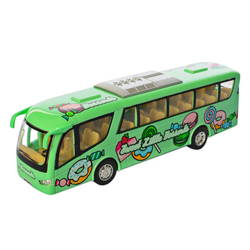 Машинка металлическая инерционная Автобус DESSERT Kinsmart KS7103W 1:65 Зеленый (KS7103W(Green)) KS7103W(Green) фото