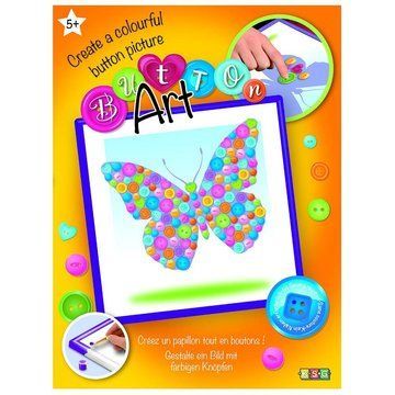 Набір для творчості BUTTON Butterfly Sequin Art (SA1528) SA1528 фото