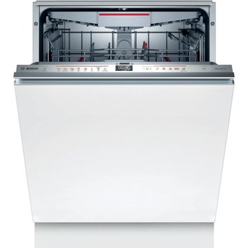 Посудомийна машина Bosch вбудовувана, 13компл., A+++, 60см, дисплей, 3й кошик, білий SMV6ECX50K фото