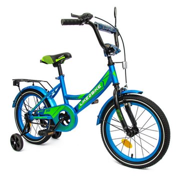 Велосипед детский 2-х колесный 16'' (RL7T) Like2bike Sky, голубой, рама сталь, со звонком (211602) 211615 фото