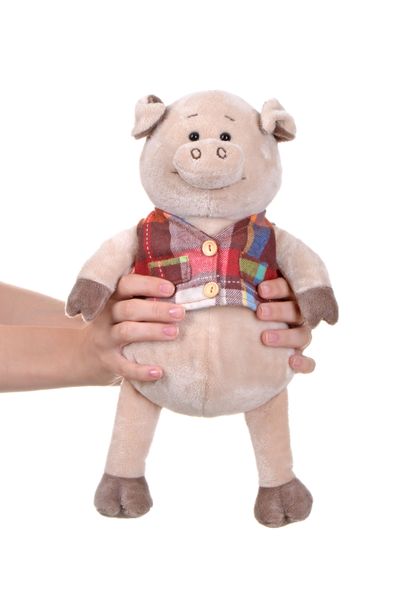Мягкая игрушка Свинка в жилете (35 см) Same Toy (THT723) THT723 фото