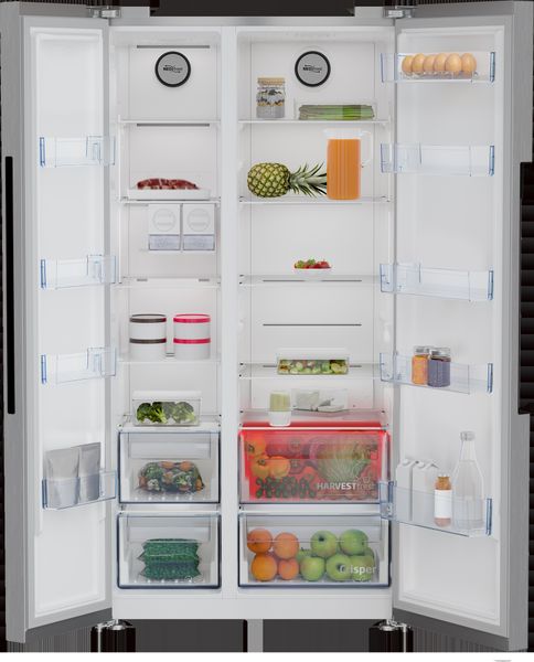 Холодильник Beko с верxн. мороз., 146x54x63, холод.отд.-142л, мороз.отд.-87л, 2дв., A+, ST, нерж. RDSA240K20XB (GN164020XP) GN164020XP фото