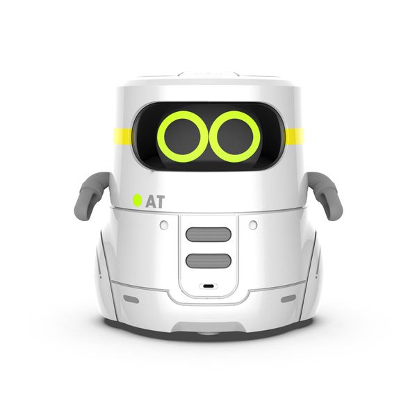 Умный робот с сенсорным управлением и обучающими карточками - AT-ROBOT 2 (белый, озвуч.укр) AT002-01-UKR AT002 фото