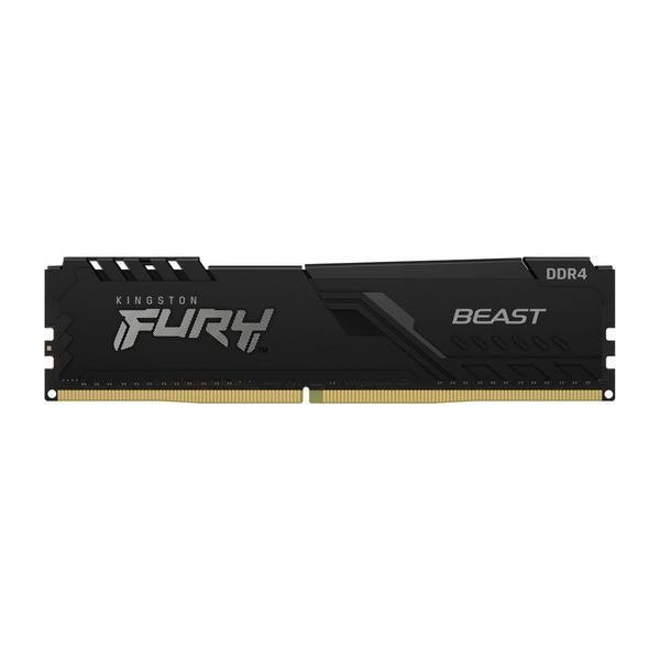 Пам'ять ПК Kingston DDR4 16GB KIT (8GBx2) 3200 FURY Beast Black (KF432C16BBK2/16) KF432C16BBK2/16 фото