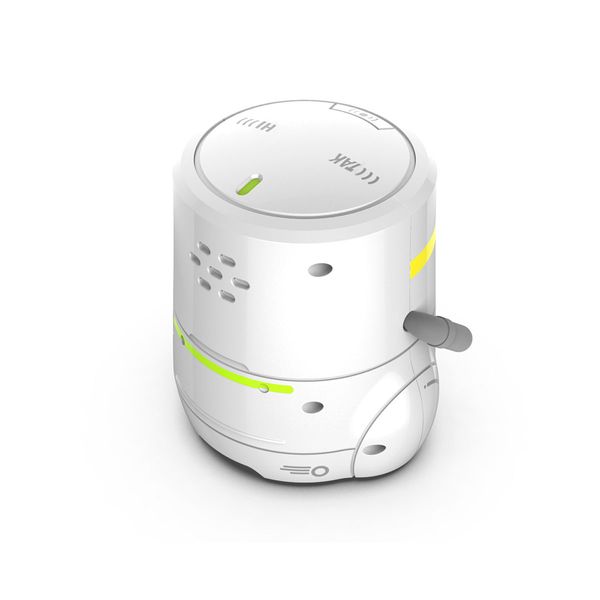 Розумний робот із сенсорним керуванням та навчальними картками - AT-ROBOT 2 (білий, озвуч.укр) AT002-01-UKR AT002 фото