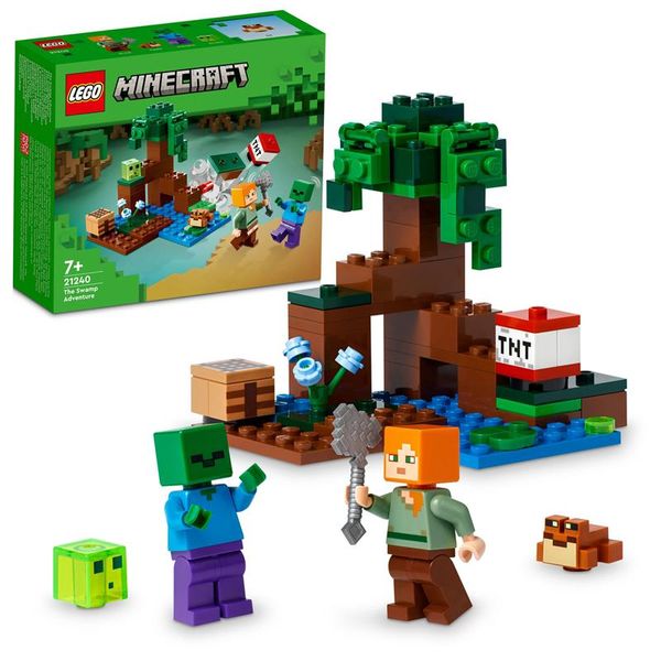 Конструктор LEGO Minecraft Пригоди на болоті (21240) 21240 фото