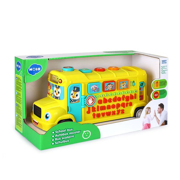 Музична розвивальна іграшка Hola Toys Шкільний автобус (3126) 3126 фото