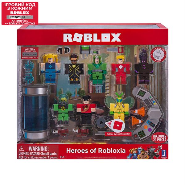 Игровая коллекционная фигурка Environmental Set Heroes of Robloxia, набор 8 шт. Roblox (10763R) 10763R фото
