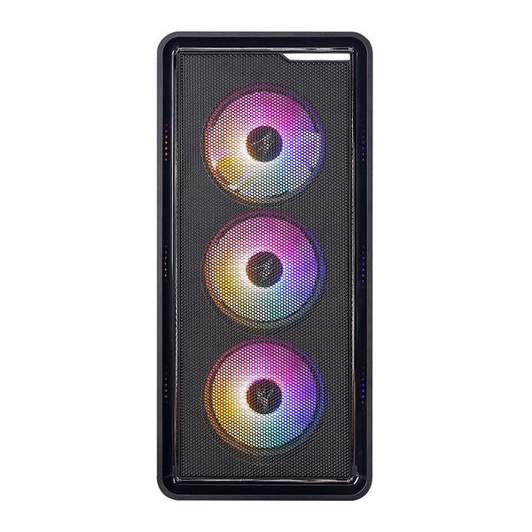Корпус Zalman M3 Plus RGB, без БЖ, 1xUSB3.0, 2xUSB2.0, 4x120mm RGB fan, TG Side Panel, mATX, чорний (M3PLUSRGB) M3PLUSRGB фото