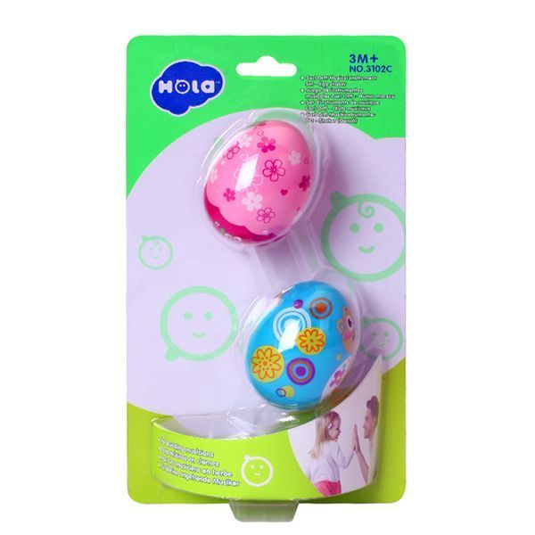 Брязкальце Hola Toys Яйця в ассорт. (3102C) 3102C фото