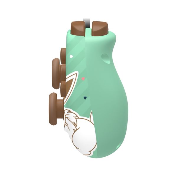 Геймпад проволочный Horipad Mini (Pikachu & Eevee) для Nintendo Switch, Green (873124009040) 873124009040 фото