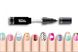 Детский лак-карандаш для ногтей Malinos Creative Nails на водной основе (2 цвета Черный + Розовый)