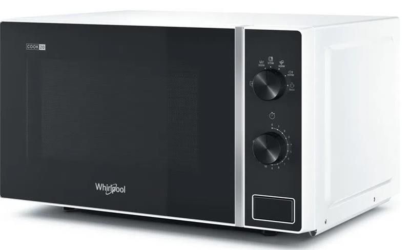 Мікрохвильова піч Whirlpool, 20л, міх. управл., 700Вт, білий MWP101W - Уцінка MWP101W фото