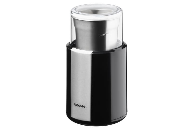 Кофемолка Ardesto WCG-8301 - роторная/200Вт/60г/черная+нерж. сталь WCG-8301 - Уцінка WCG-8301 фото