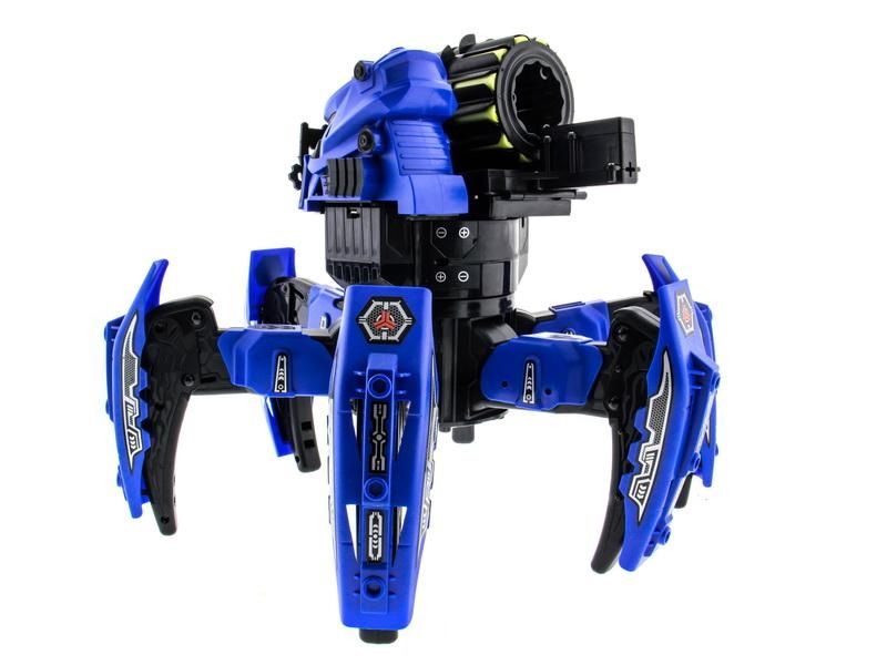 Робот-павук радіокерований Keye Space Warrior з ракетами і лазером (синій) KY-9003-1 фото
