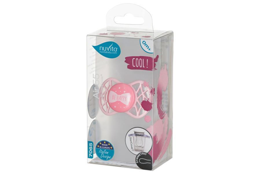 Пустушка Air55 Cool 0м+ симетрична Nuvita (NV7065RQ) NV7065 фото