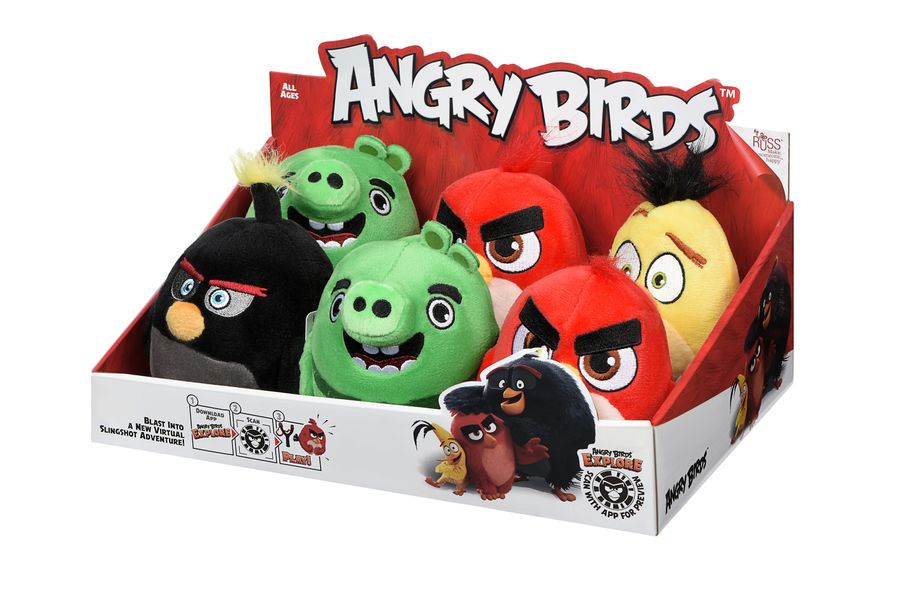 Мягкая игрушка ANB Little Plush Чак Angry Birds ANB0028 ANB0028 фото