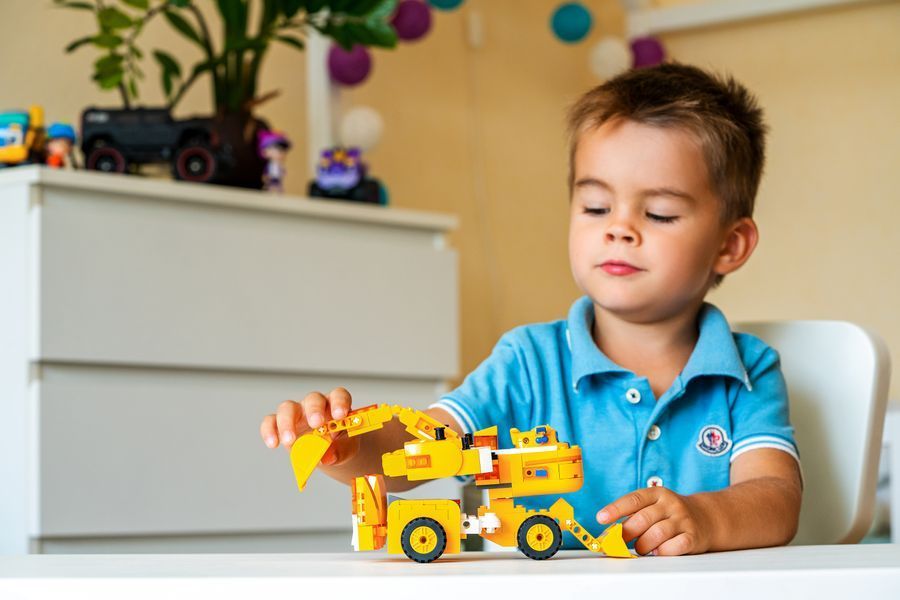 Конструктор-трансформер Super Wings Small Blocks 2-in-1 Buildable Transforming Vehicle Donnie, Донні (EU385007) EU385007 фото