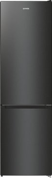 Холодильник з нижн. мороз. камерою Gorenje, 200х60х60см, 2 двері, 235( 96)л, А++, NoFrost+ , LED дисплей, Зона св-ті, чорний NRK6202EBXL4 NRK6202EBXL4 фото