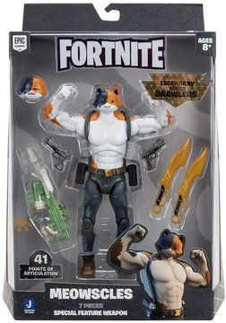 Колекційна фігурка Jazwares Fortnite Legendary Series Oversized Figure Meowscles (FNT0666) FNT0666 фото