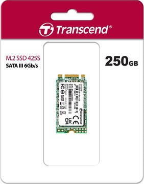 Накопичувач SSD Transcend M.2 250GB SATA 425S (TS250GMTS425S) TS250GMTS425S фото