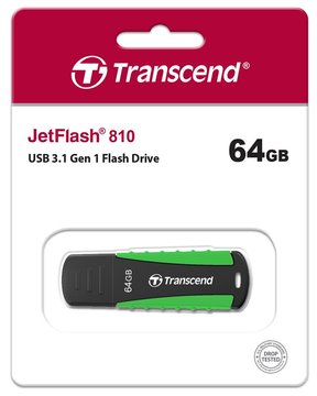 Накопичувач Transcend 64GB USB 3.1 Type-A JetFlash 810 Rugged (TS64GJF810) TS64GJF810 фото