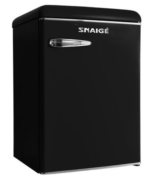 Холодильна камера Snaige, 88.5x56х60, 97л, 17л, 1дв., A++, ST, retro, чорний - Уцінка R13SM-PRJ30F фото