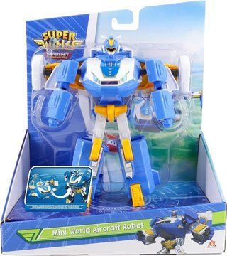 Ігрова фігурка-трансформер Super Wings Міні Повітряна База Робот (EU760288) EU760288 фото