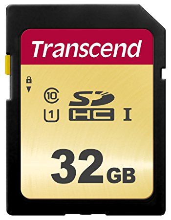 Карта памяти Transcend 32GB SDHC C10 UHS-I R95 / W60MB / s (TS32GSDC500S) TS32GSDC500S фото