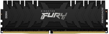 Пам'ять ПК Kingston DDR4 8GB 3200 FURY Renegade Black (KF432C16RB/8) KF432C16RB/8 фото