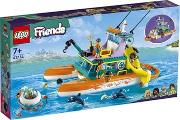 Конструктор LEGO Friends Човен морської рятувальної бригади (41734) 41734 фото