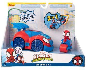 Машинка Spidey Feature Vehicle 2 in 1 Spidey Stealth Strike Vehicle (SNF0019) SNF0019 фото