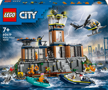 Конструктор LEGO City Поліцейський острів-в'язниця 980 деталей (60419) 60419 фото